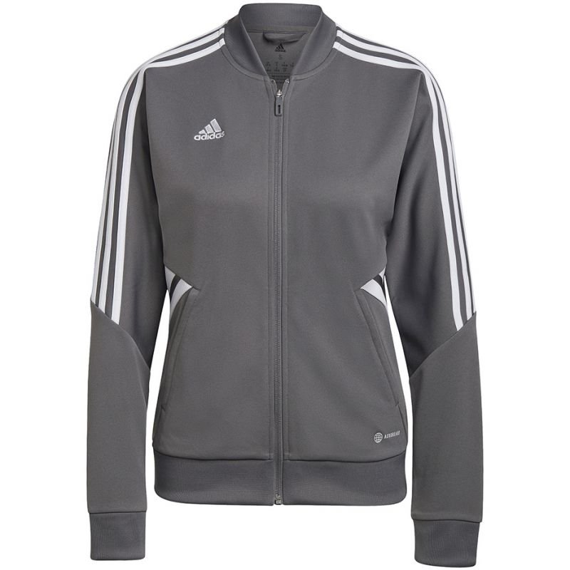 adidas Condivo 22 Track Jacket Full Zip W HD2280 sweatshirt – L, Gray/Silver