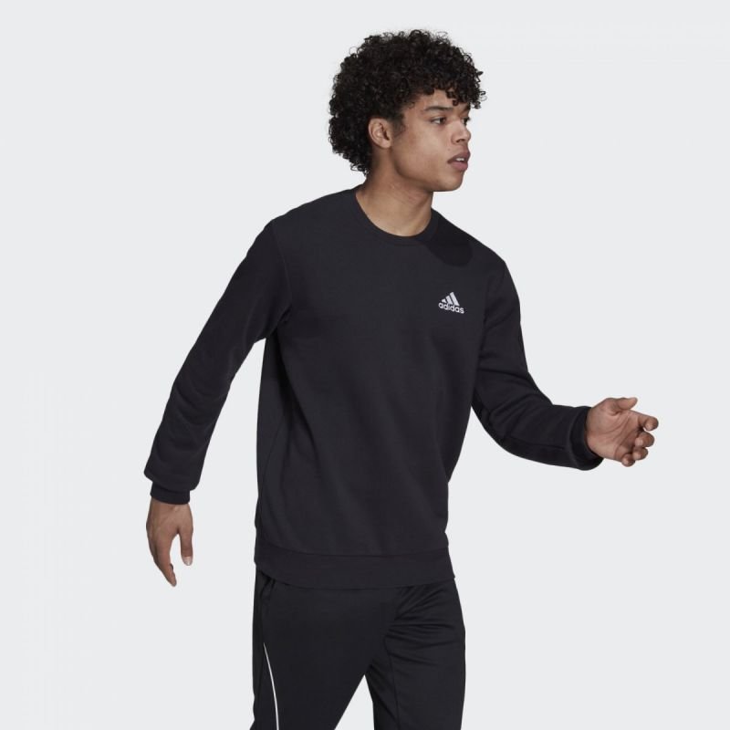 Adidas Essentials Fleece Sweatshirt M GV5295 – L, Black
