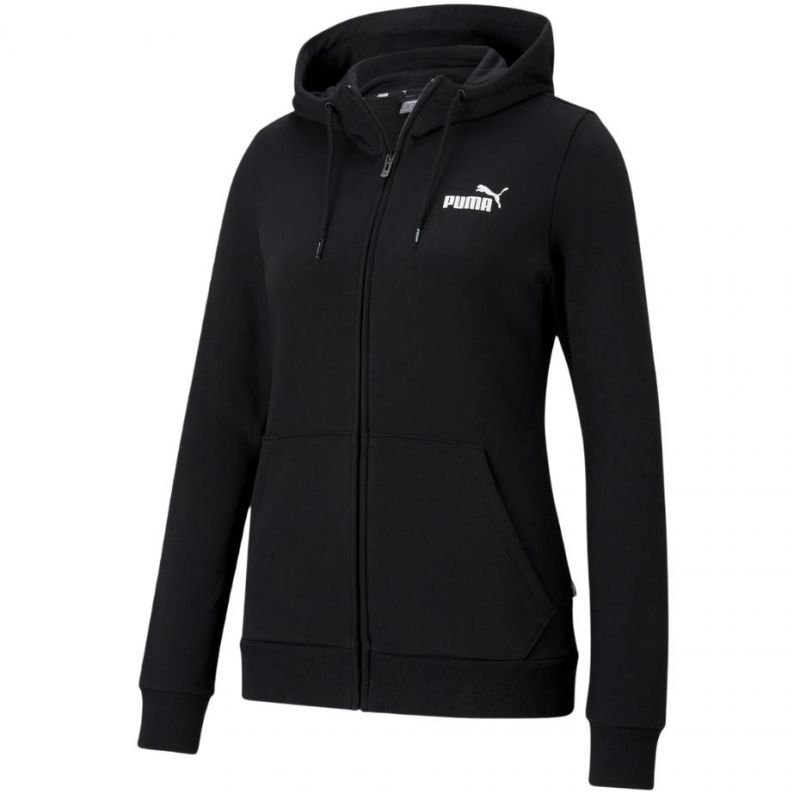 Puma ESS Small Logo Full-Zip Hoodie TR W 586813 01 – XL, Black