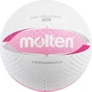 Volleyball Molten S2V1550-WP – 5, White, Pink