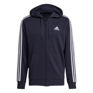 Adidas Essentials Full-Zip Hoodie M GK9033 – M, Navy blue