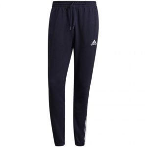 Adidas Essentials Tapered Elastic Cuff 3 Stripes Pant M GK8830 – M, Navy blue