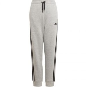 Adidas Essentials 3 Stripes Pant Junior GQ8899 – 128CM, Gray/Silver