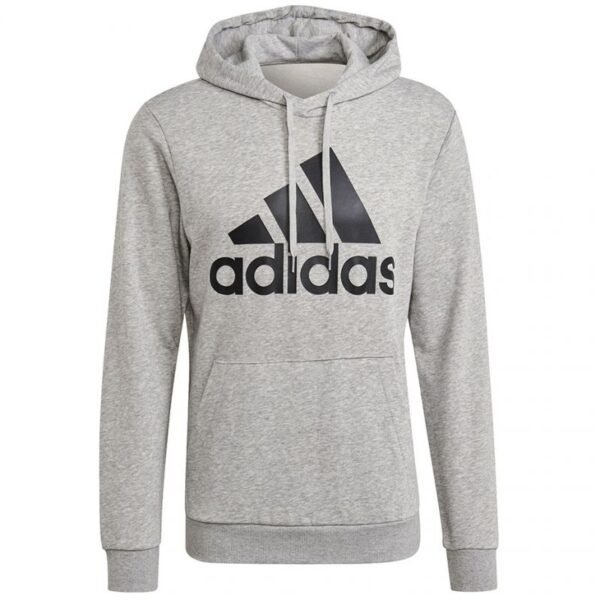 Adidas Essentials Hoodie M GK9541 – M, Gray/Silver