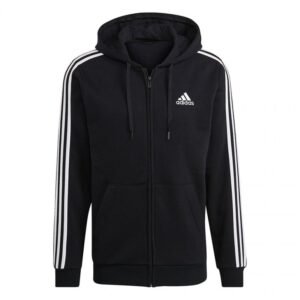 Adidas Essentials Full-Zip Hoodie M GK9051 – S, Black