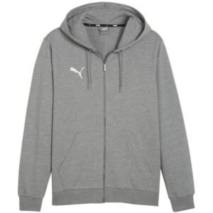 Puma Team Goal Casuals Hooded M 658595 33 sweatshirt – S, Gray/Silver