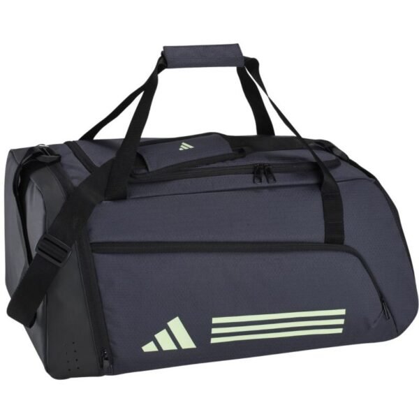 adidas Essentials 3-Stripes Duffel M IR9820 bag – N/A, Navy blue