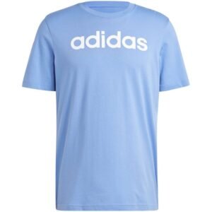 adidas Essentials Single Jersey Linear Embroidered M IC9295 – S, Blue