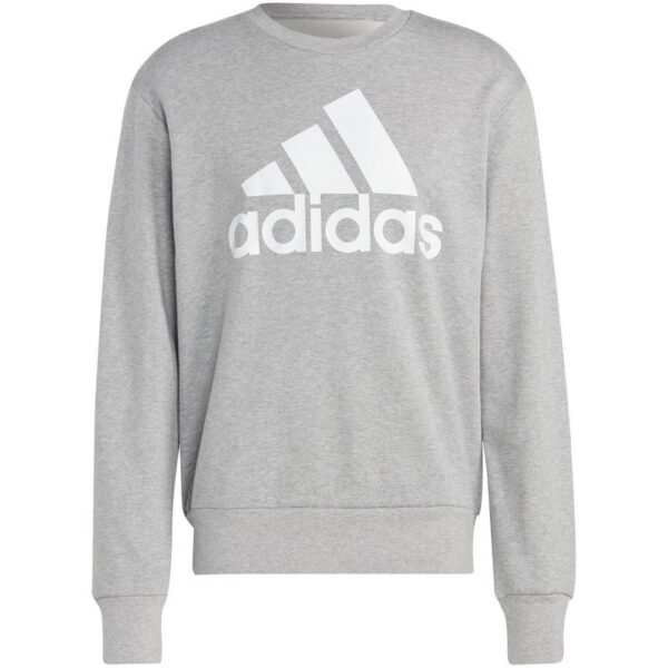 adidas Essentials French Terry Big Logo M IC9326 sweatshirt – M, Gray/Silver