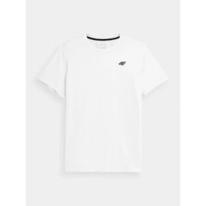 T-shirt 4F M 4FWSS24TFTSM598-10S – L, White