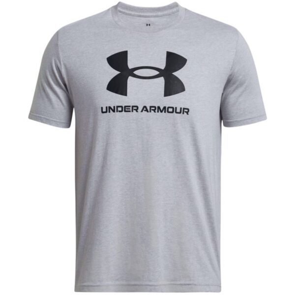 Under Armor Sportstyle Logo T-shirt M 1382911 035 – S, Gray/Silver