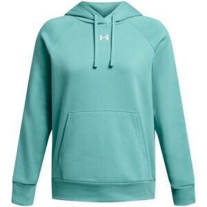 Under Armor Rival Flecce Hoodie W 1379500 482 – M, Green