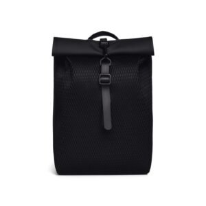 Rains Rolltop Rusksack Mesh Mini Black W3 13350 01 backpack – uniwersalny, Black