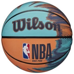 Basketball ball Wilson NBA Drv Plus Vibe WZ3012501XB – 7, Blue, Orange