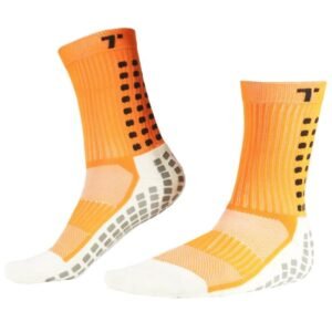 Football socks Trusox 3.0 Cushion M S737435 – 39-43,5, White, Orange