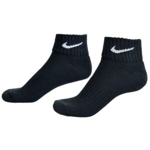 Nike Value Cotton Quarter 3pary SX4926 001 socks – 42-46, Black