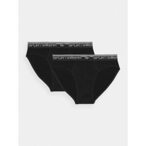 Underwear 4F M 4FWSS24UPTSM015-20S 2-pack – 3XL, Black