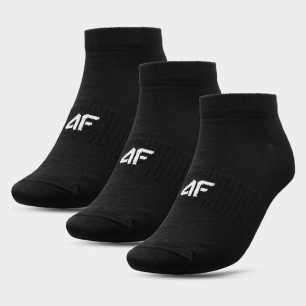 4F M 4FWMM00USOCM277 20S socks – 43-46, Black