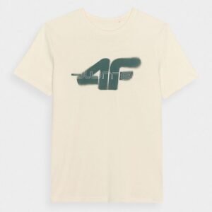 T-shirt 4F M 4FWSS24TTSHM1317 12S – L, White