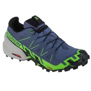Salomon Speedcross 6 GTX W 473019 running shoes – 42, Blue, Gray/Silver