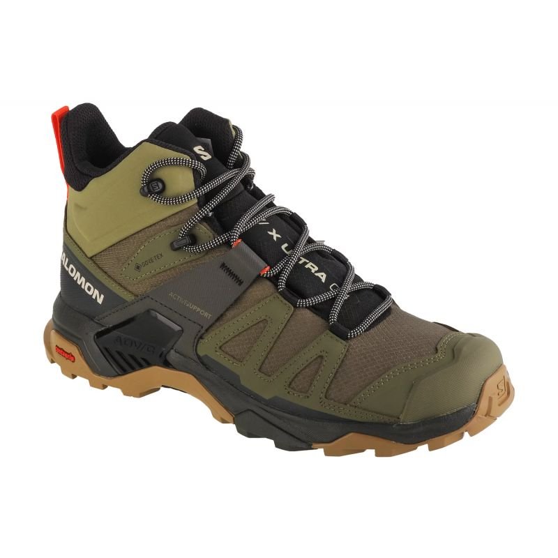 Salomon X Ultra 4 Mid GTX M 417398 shoes – 46 2/3, Green