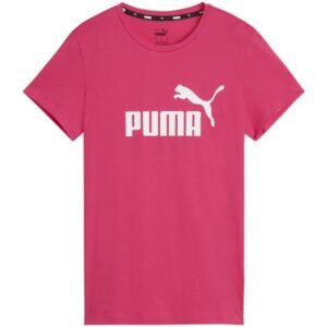 Puma ESS Logo Tee W 586775 49 – S, Pink