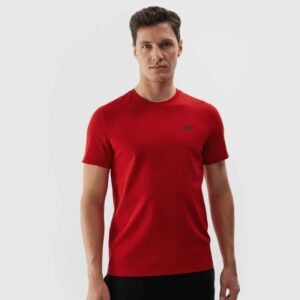 T-shirt 4F M 4FWSS24TTSHM1154 61S – XXL, Red