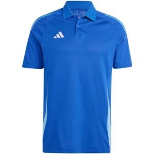 Adidas Tiro 24 Competition Polo men’s T-shirt, blue IR7566 – L, Blue