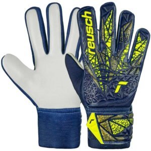 Reusch Attrakt Starter Solid M goalkeeper gloves 5470514 4409 – 9,5, Navy blue
