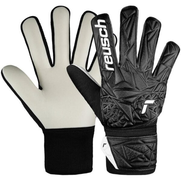 Reusch Attrakt Starter Solid goalkeeper gloves 5470514 7700 – 8, Black