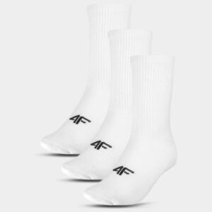 4F M 4FWMM00USOCM280 10S socks – 43-46, White