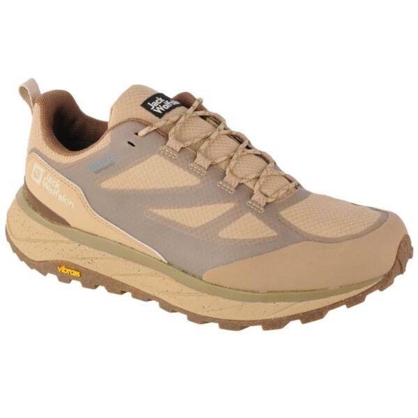 Jack Wolfskin Terraventure Texapore Low M shoes 4051621-5156 – 44, Brown, Beige/Cream