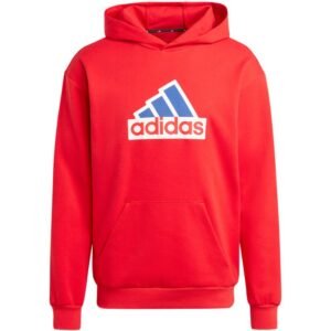 Adidas FI Bos Hd Oly M sweatshirt IS8338 – M, Red