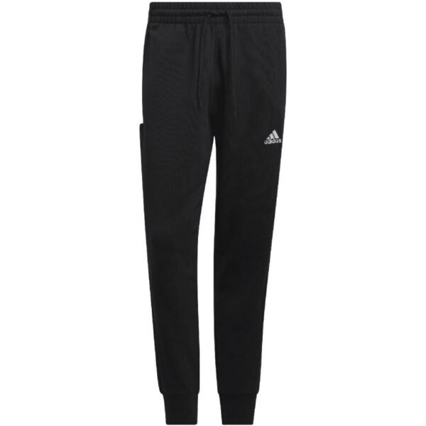 adidas Essentials French Terry Tapered Cuff 3-Stripes M HZ2218 pants – L, Black