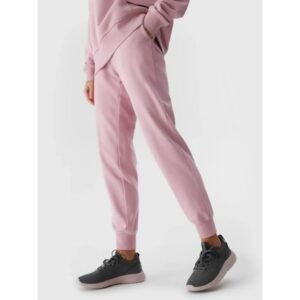 4F W trousers 4FWSS24TTROF606-56S – XXL, Pink