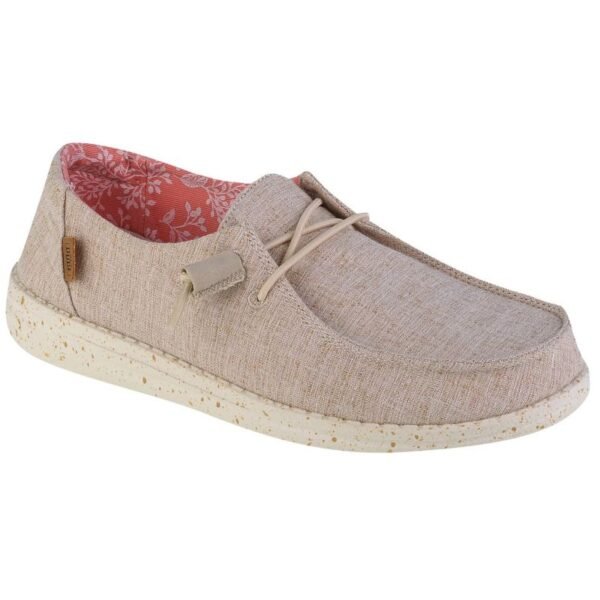 Hey Dude Shoes Wendy Chambray W 40058-2BK – 39, Beige/Cream