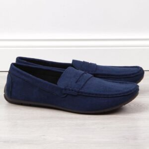 Slip on loafers NEWS M EVE340B navy blue – 42, Navy blue