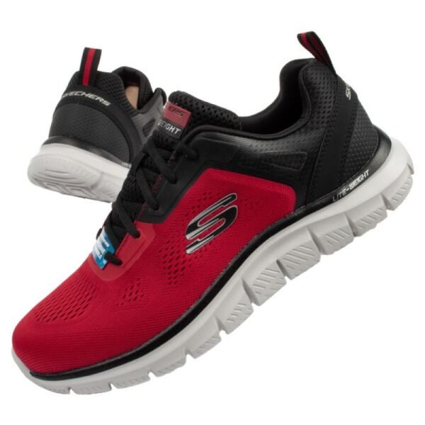 Skechers Track M 232698/RDBK shoes – 44, Black