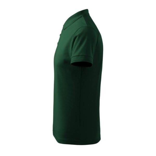 Malfini Pique Polo M MLI-203D3 dark green polo shirt