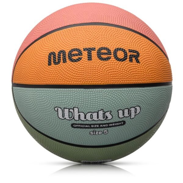 Meteor What’s up 5 basketball ball 16795 size 5 – uniw, Multicolour