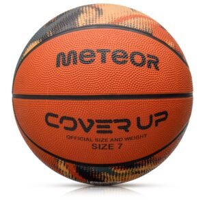Meteor Cover up 7 basketball ball 16808 size 7 – uniw, Orange