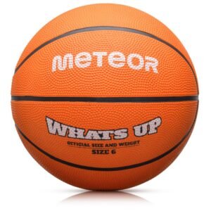 Meteor What’s up 6 basketball ball 16832 size 6 – uniw, Orange