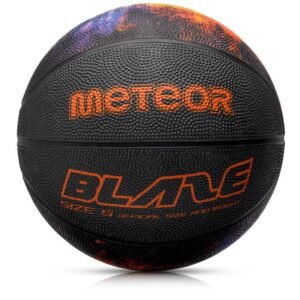 Meteor Blaze 5 16813 size 5 basketball – uniw, Black