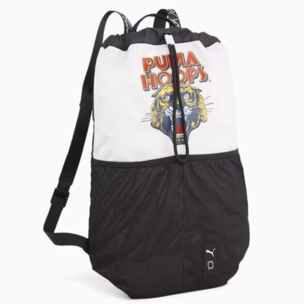 Backpack, bag Puma Basketball Gym Sac 090021-04 – biały, Black
