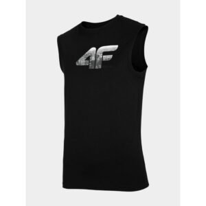 T-shirt 4F M 4FWSS24TSLEM114-20S – L, Black