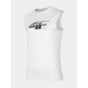 T-shirt 4F M 4FWSS24TSLEM114-10S – L, White