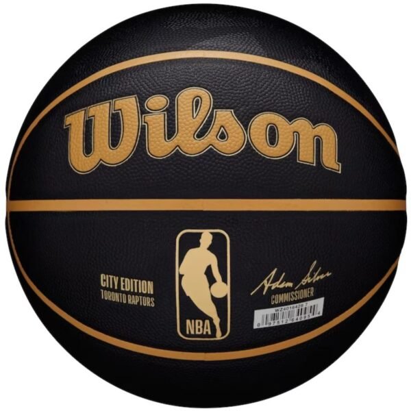 Wilson NBA Team City Collector Toronto Raptors Ball WZ4016428ID basketball – 7, Black