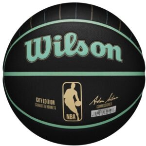 Wilson NBA Team City Collector Charlotte Hornets Ball WZ4016404ID basketball – 7, Black