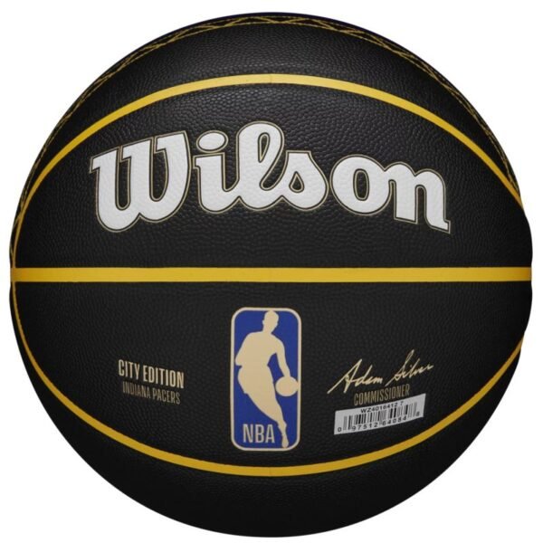Wilson NBA Team City Collector Indiana Pacers Ball WZ4016412ID basketball – 7, Black