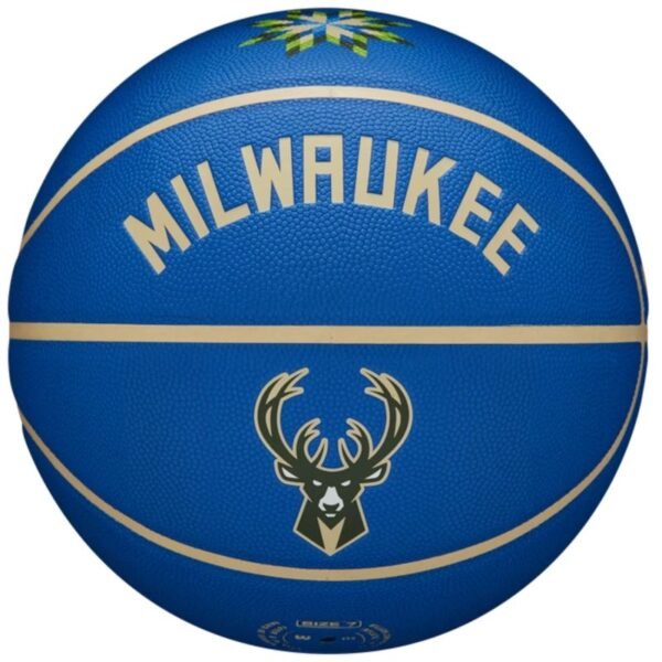 Wilson NBA Team City Collector Milwaukee Bucks Ball WZ4016417ID basketball